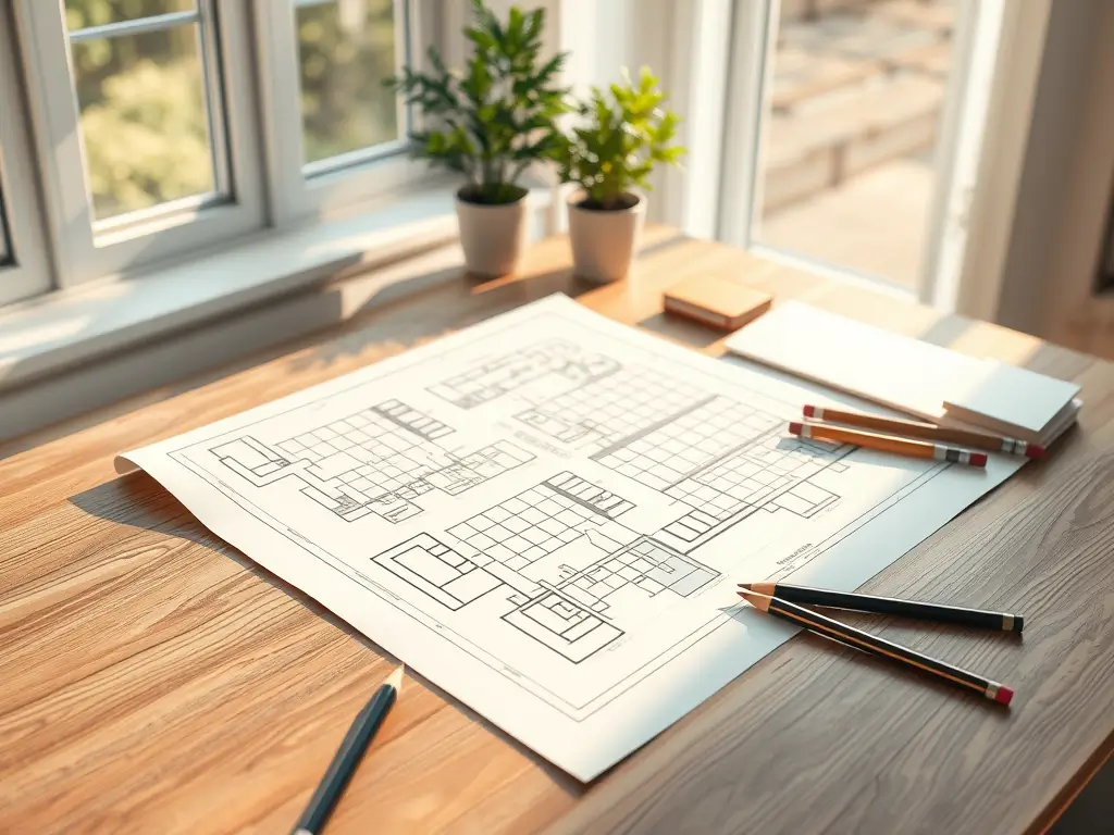 Planning materials and layout for a deck build