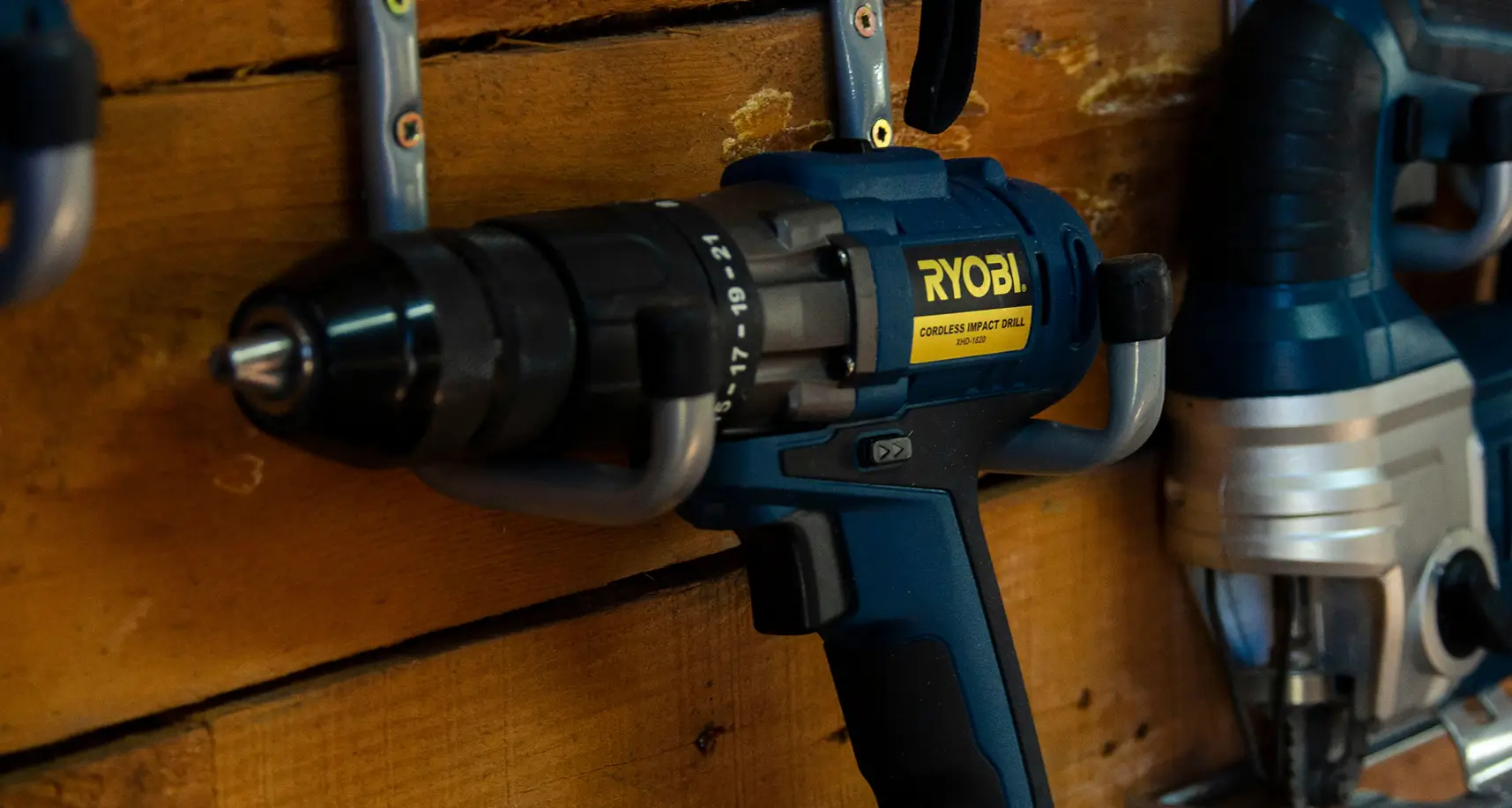 Deck-building tools laid out for a project